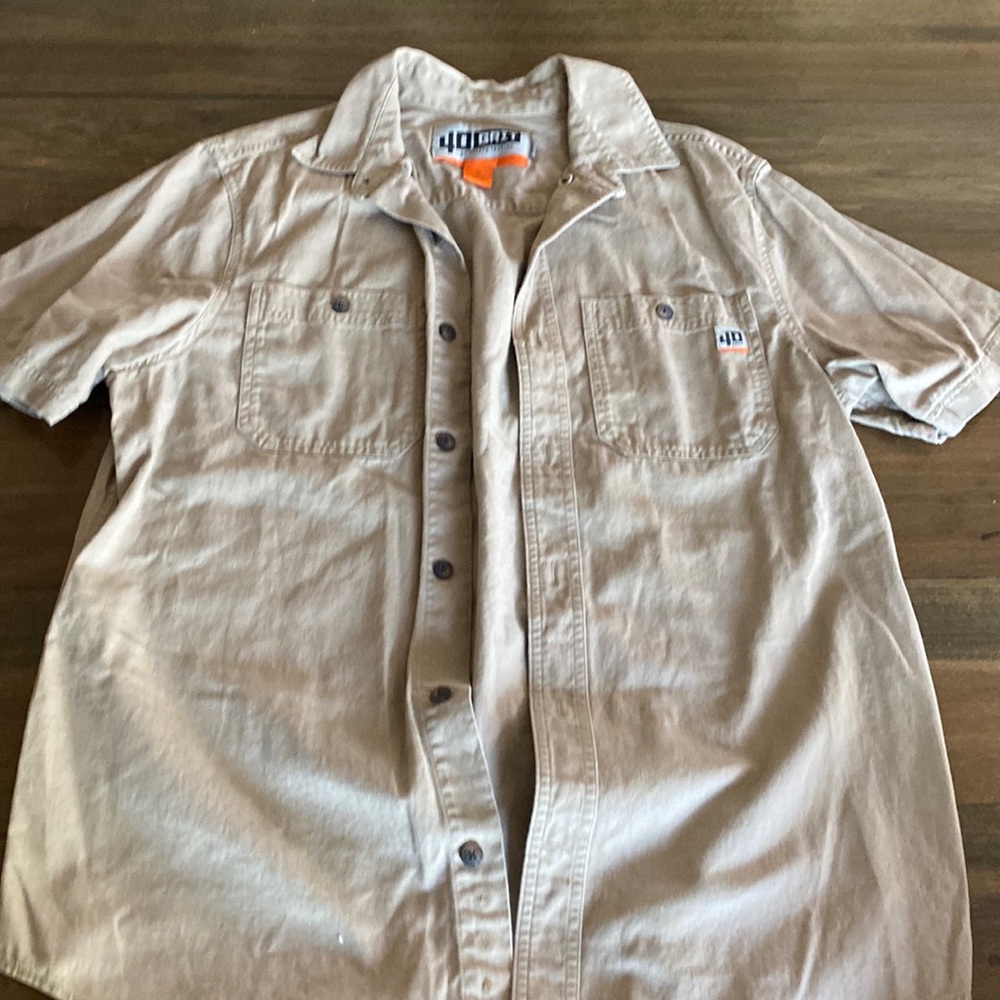 Duluth Trading Co button up shirt